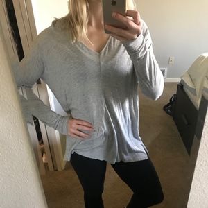 VINCE - heather grey sweater